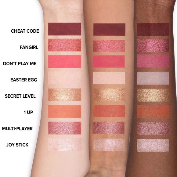 TOO FACED Let's Play On the Fly Eye Shadow Palette Bubble Gum Scent - NIB - Picture 4 of 6